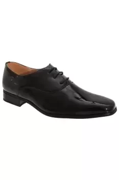 image of Older Patent Leather Lace-Up Oxford Tie Dress Shoes