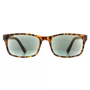 Image of Rectangle Havana Green Readers +1.50 Sunglasses