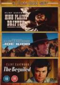 image of High Plains Drifter / Joe Kidd / The Beguiled