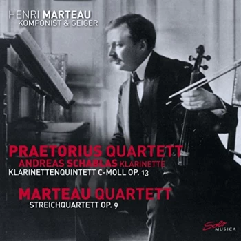 image of Praetorius Quartett - Henri Marteau: Komponist & Geiger CD