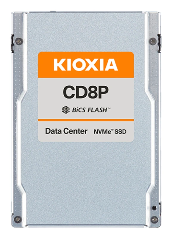 Image of Kioxia CD8P-R 1.92 TB 2.5" PCI Express 5.0 NVMe BiCS FLASH TLC