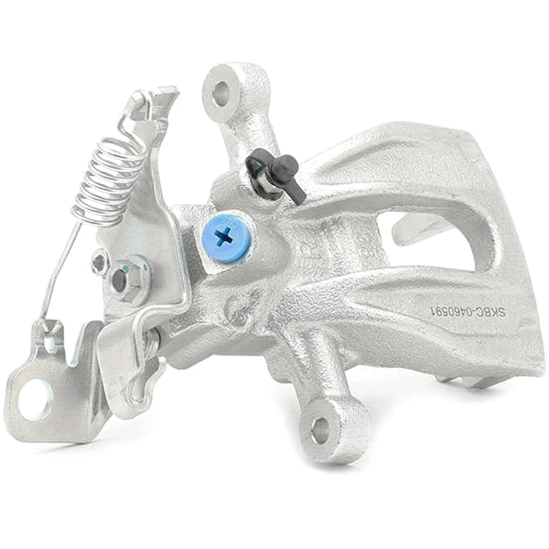 Image of STARK SKBC-0460591 Brake caliper Rear Axle, without holder Grey Cast Iron Brake Caliper (78)