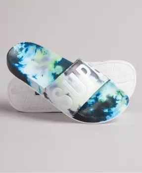 image of Superdry Code Tie Dye Sliders