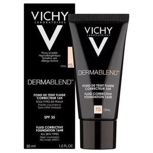 Image of Vichy Dermablend Fluid Corrective Foundation 15 Opal