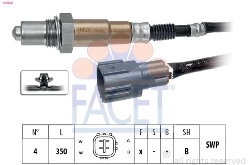 Image of FACET Lambda sensor FACET 10.8641