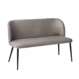Image of Leeds Plywood Zara Dining Bench Grey