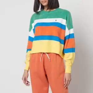 Image of Polo Ralph Lauren Cotton-Blend Terry Sweatshirt - XS