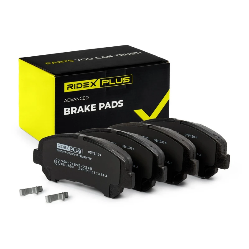 Image of RIDEX PLUS Brake pad set RIDEX PLUS 402B0173P