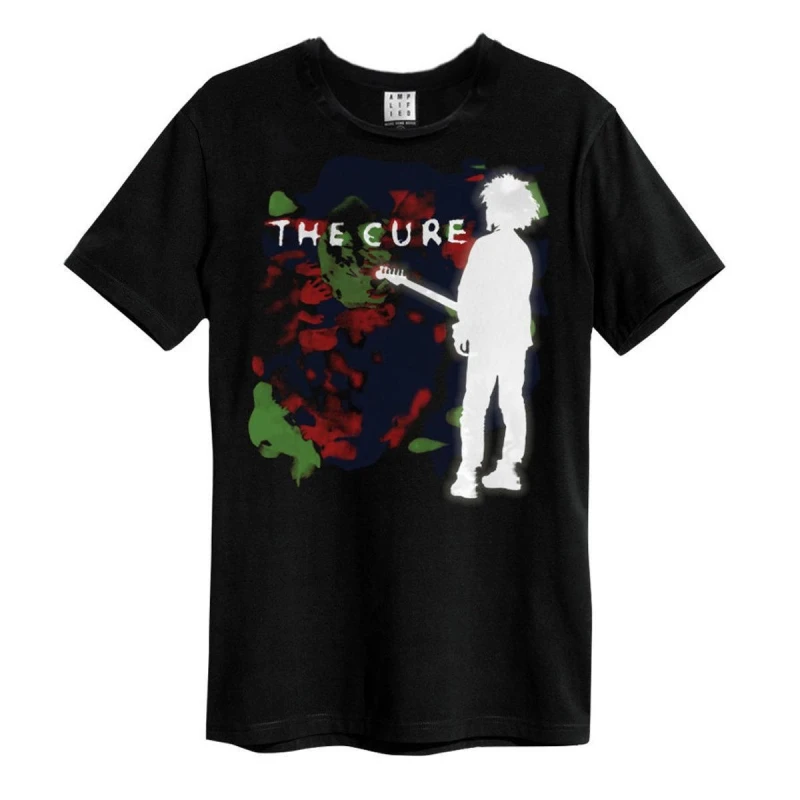 Image of Amplified Amplified Men The Cure T-Shirt in Black Size: X-Small Black XS Male 5063852067299