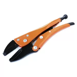 image of 112 straight jaw grip pliers 7'