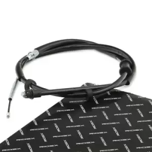 Image of RIDEX Brake Cable 124C0455 Hand Brake Cable,Parking Brake Cable FIAT,PANDA (169),500 (312),500 C (312)