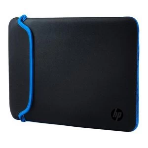 image of HP 39.62cm 15.6 Reversible BlackBlue Neoprene Sleeve