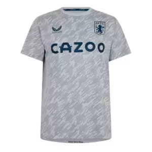 Image of Castore Aston Villa FC Travel T-Shirt Mens - Blue