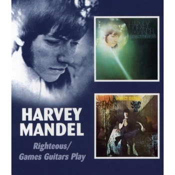 Image of Harvey Mandel - Righteous/games Guitars Play CD