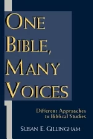 Image of one bible many voices different approaches to biblical studies