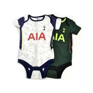 Image of Spurs Two Pack Body Suit Home and Away 0-3 Months