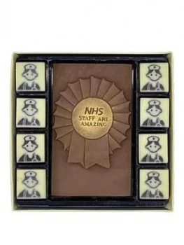 image of Choc On Choc Nhs Nurses Chocolate Rosette