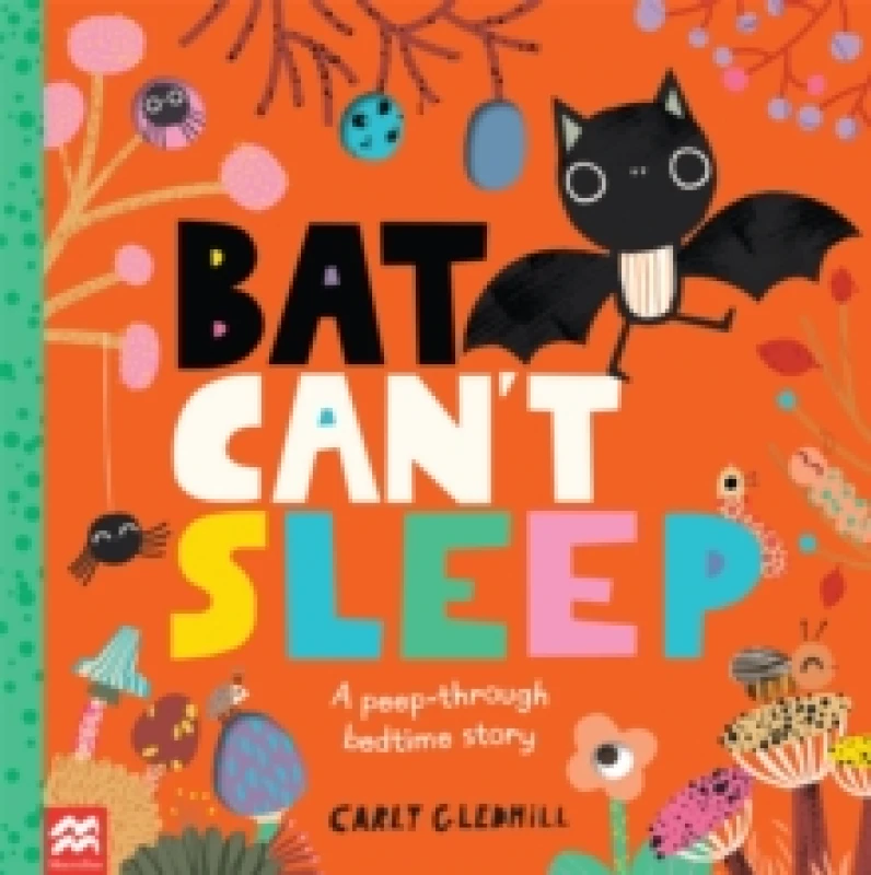 Image of Carly Gledhill Bat Can't Sleep Book Multi unisex