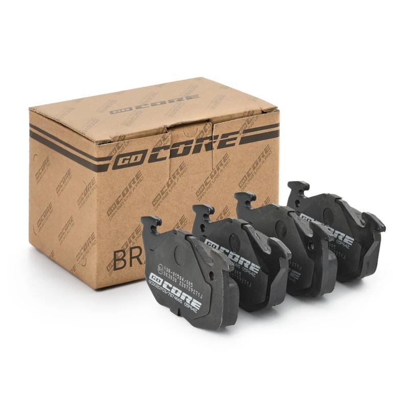 Image of goCORE GCD020703 Brake pad set not prepared for wear warning indicator Brake Pad Set,disc brake (402)