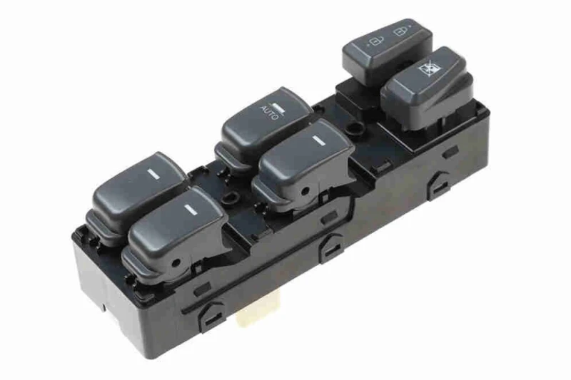 Image of VEMO V52-73-0055 Switch, window winder Green Mobility Parts Left Front Switch,window winder (1761)