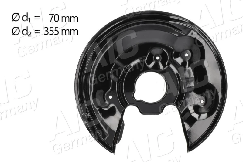 Image of Brake disc backing plate AIC 56162