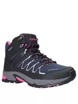 Image of Cotswold Abbeydale Mid Walking Boot, Navy, Size 4, Women