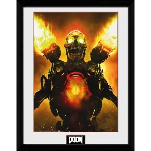 image of Doom Key Art Framed Collector Print