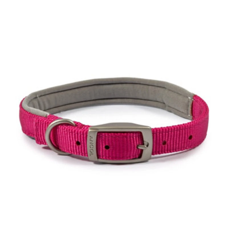 Image of Ancol Viva Weather Proof Padded Collar Pink