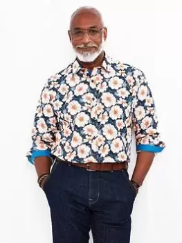 Image of Joe Browns Embracing Summer Shirt - Blue Size 2XL, Men