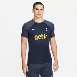 Image of Nike Hotspur Strike Mens Nike Dri-FIT Knit Soccer Top - Blue