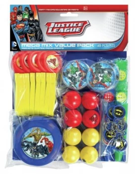 image of Justice League 48 Piece Party Pack.