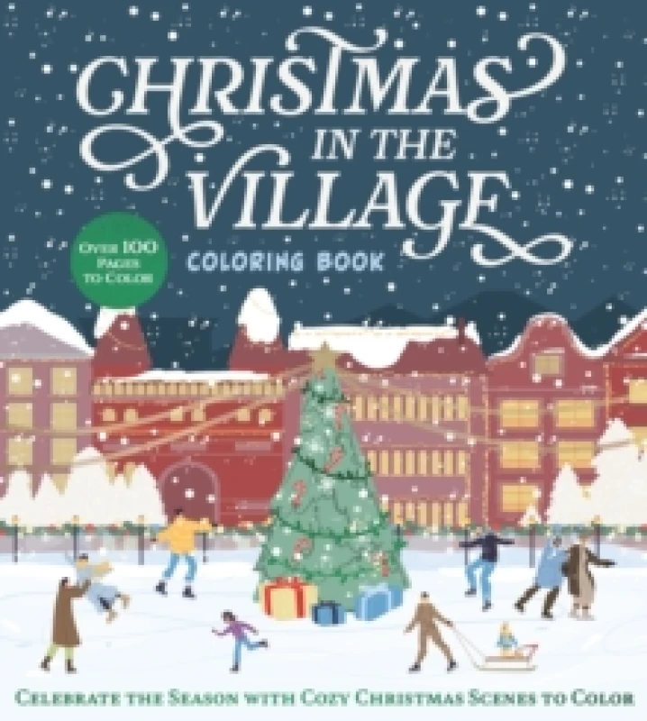 Image of Christmas in the Village Coloring Book. Paperback. By Editors of Chartwell Books Books