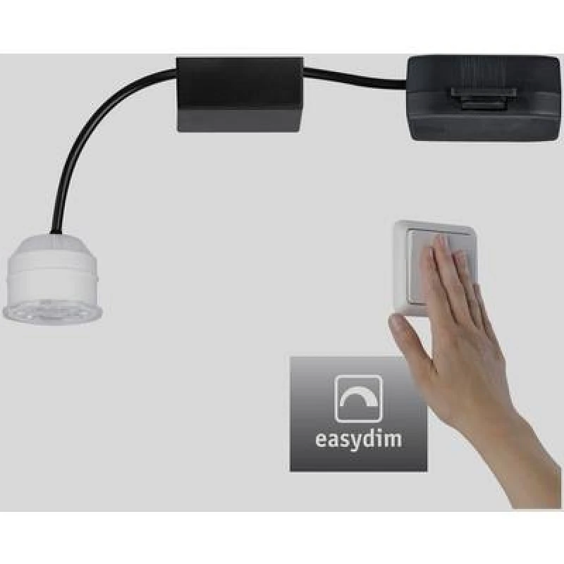 Image of Paulmann Paulmann 92976 LED Coin Nova mini Plus LED recessed light EEC: F (A - G) 4.20 W Clear 92976