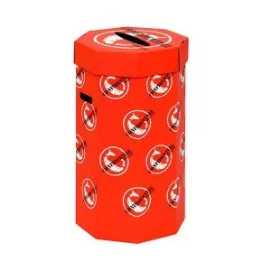 Image of Acorn Confidential Waste Office Bin Pack of 5 402688 NW33028