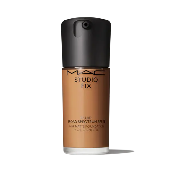 Image of MAC Studio Fix Fluid SPF 15 Foundation - NW40 - Soft-Matte Finish - 24hr Medium-To-Full Coverage - 30ml - MAC Cosmetics