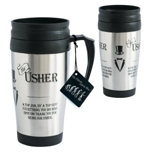 image of Ultimate Gift for Man Travel Mug Usher