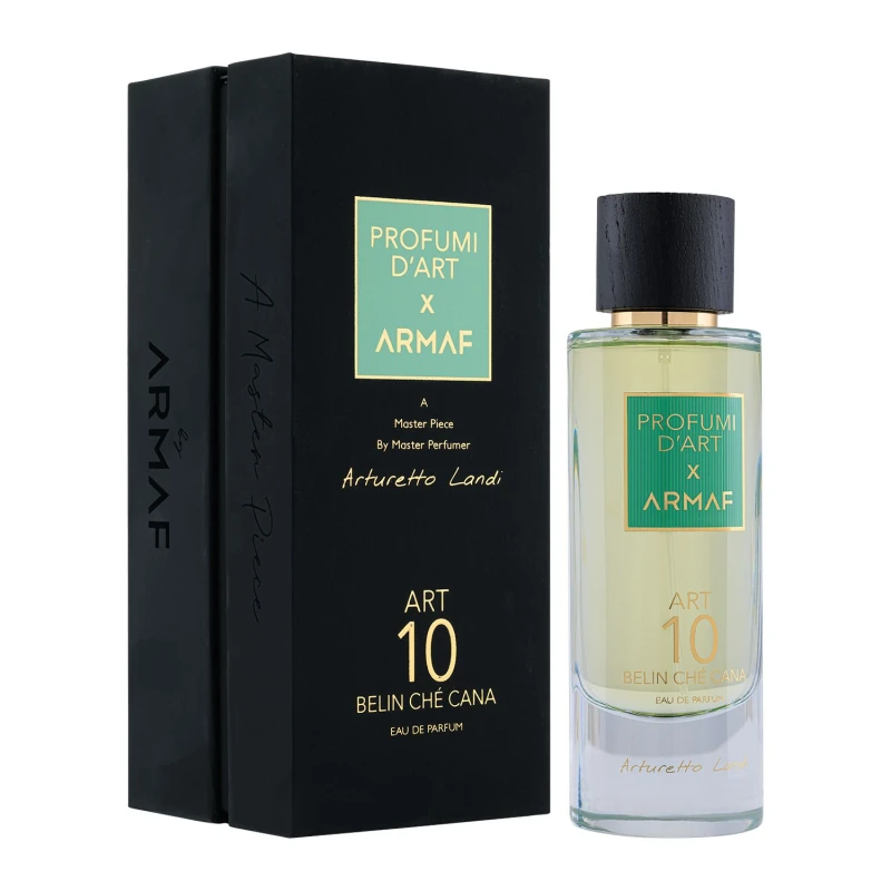 Image of Armaf Mens Profumi D'Art 10 Belin Che Cana Eau de Parfum 105ml in Black Size: 100ml Black Male 100ml