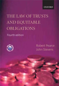 Image of The Law of Trusts and Equitable Obligations by Robert Pearce Paperback