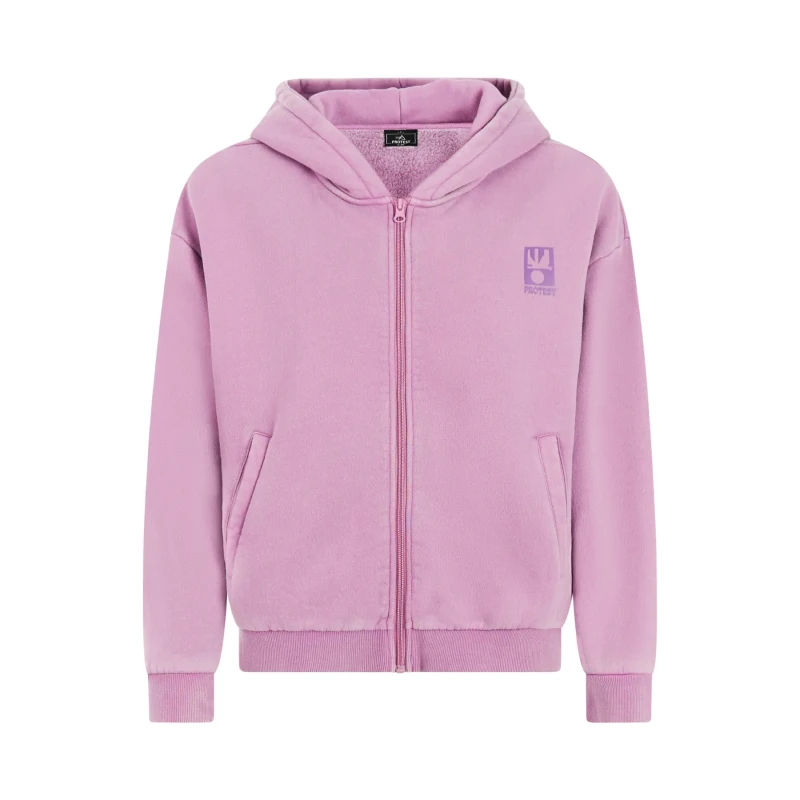 Image of Protest Womens full zip hoodie Protest Maeve Violet Female 2XL