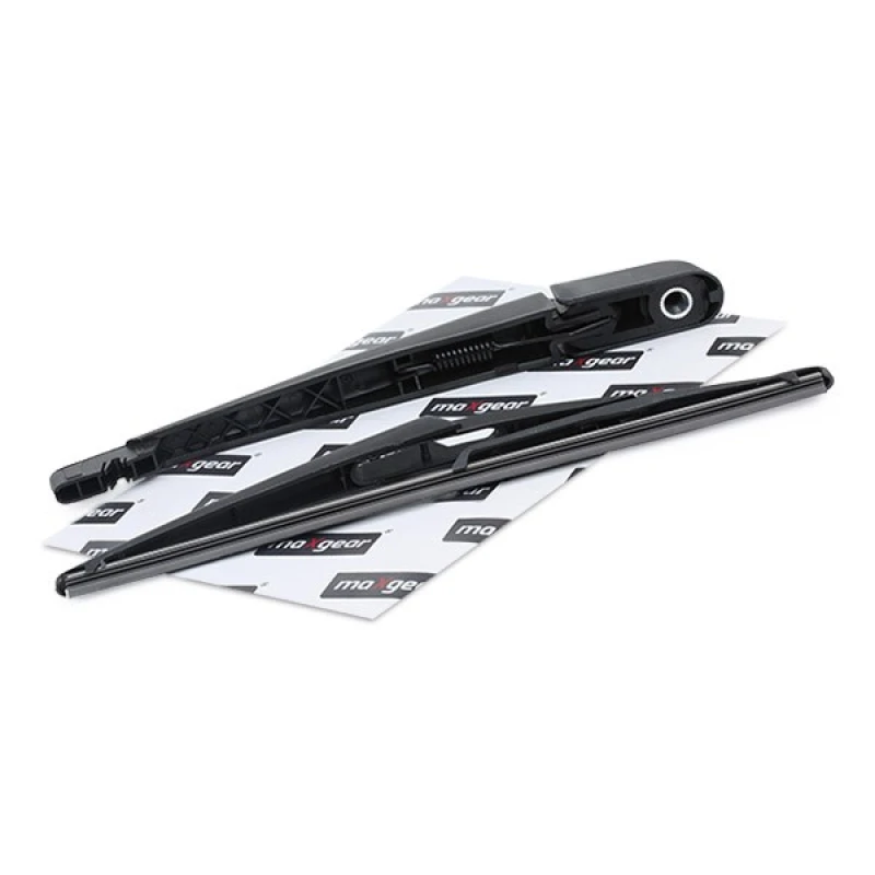 Image of MAXGEAR 39-0212 Wiper Arm Rear, with integrated wiper blade PBT, GRP (Glass fibre Reinforced Plastic) Wiper Arm,windscreen washer (301)