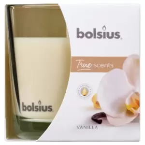 image of Bolsius Fragranced Candle In A Glass Vanilla