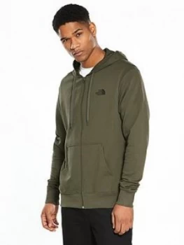 Image of The North Face Open Gate Full Zip Light Hoodie Khaki Size L Men