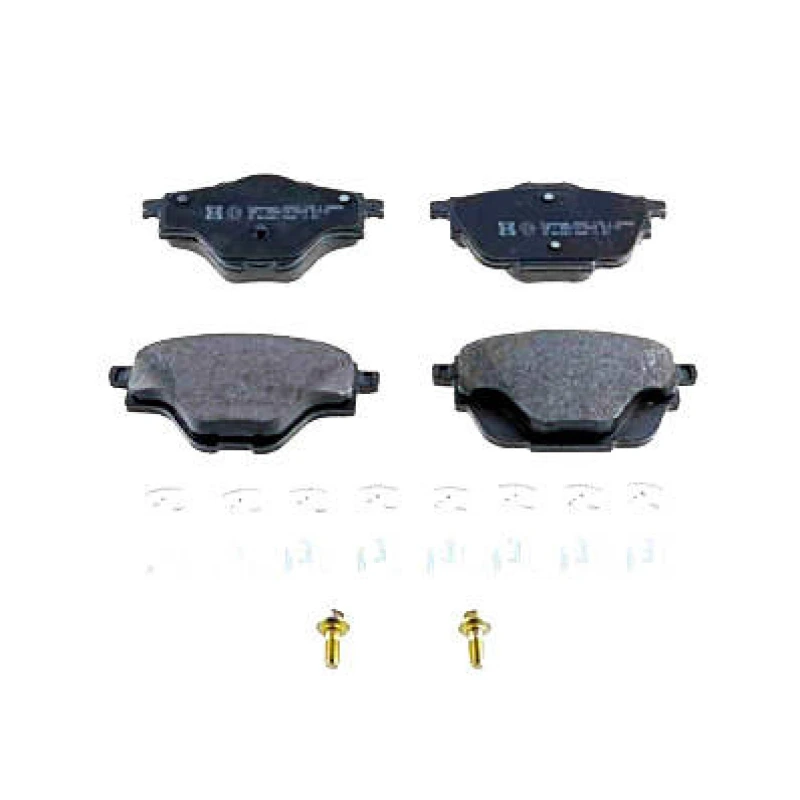 Image of ZIMMERMANN 25827.175.2 Brake pad set Rear Axle, with sliding plate, with bolts/screws Brake Pad Set,disc brake (402)