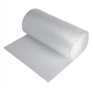 Image of Jiffy Bubble Film Protective Packaging 10mm Bubbles Roll 500mmx10m Clear