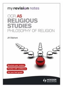 Image of Ocr As Religious Studies. Philosophy of Religion by Jill Oliphant Paperback