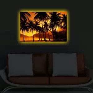 Image of 4570DACT-36 Multicolor Decorative LED Lighted Canvas Painting