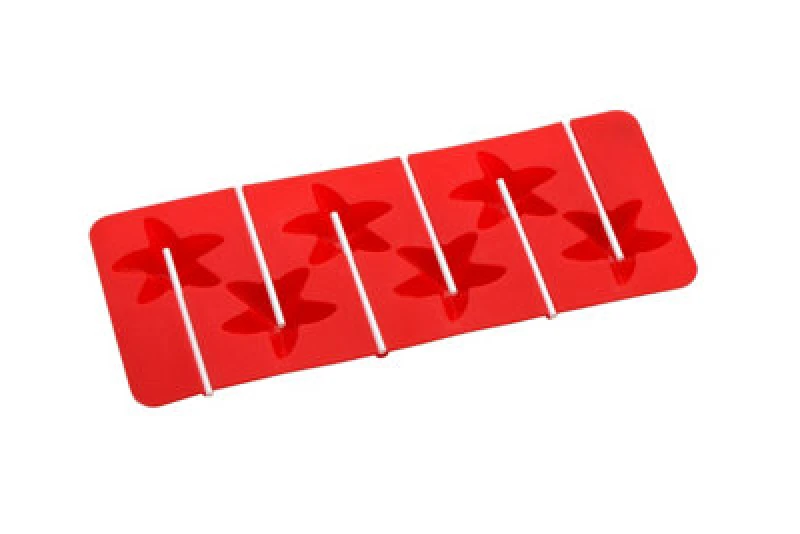 Image of Premier Housewares 6 Starfish Cake Pop Mould Red