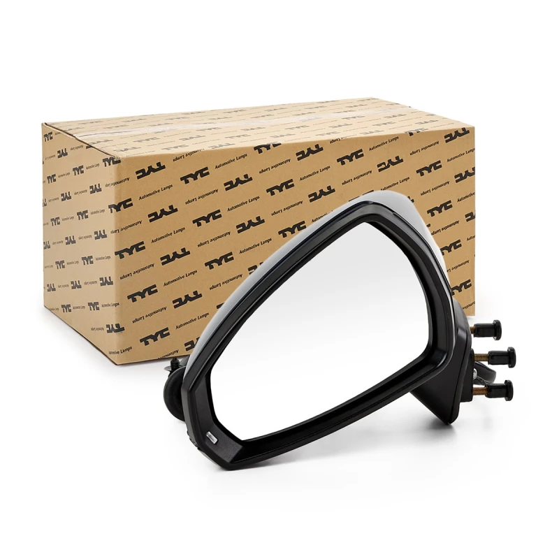 Image of TYC 302-0100 Wing mirror Left, Heatable, primed Outside Mirror (50)