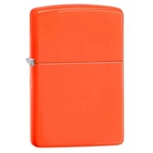 Image of Zippo Regular Neon Orange Windproof Lighter