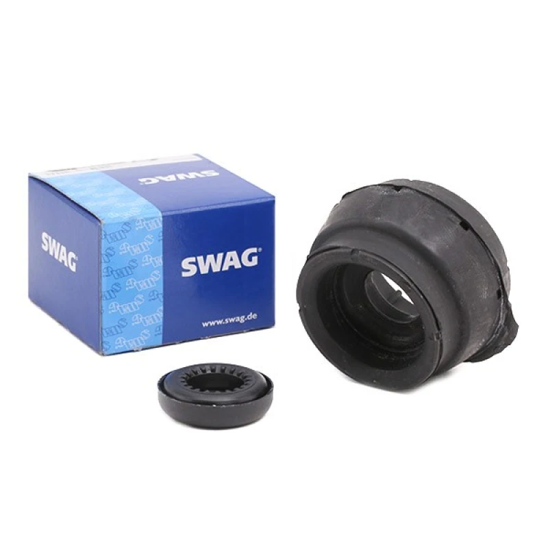 Image of SWAG 30 55 0008 Repair Kit, suspension strut Front Axle Right, with rolling bearing Elastomer Repair Kit,suspension strut (1632)